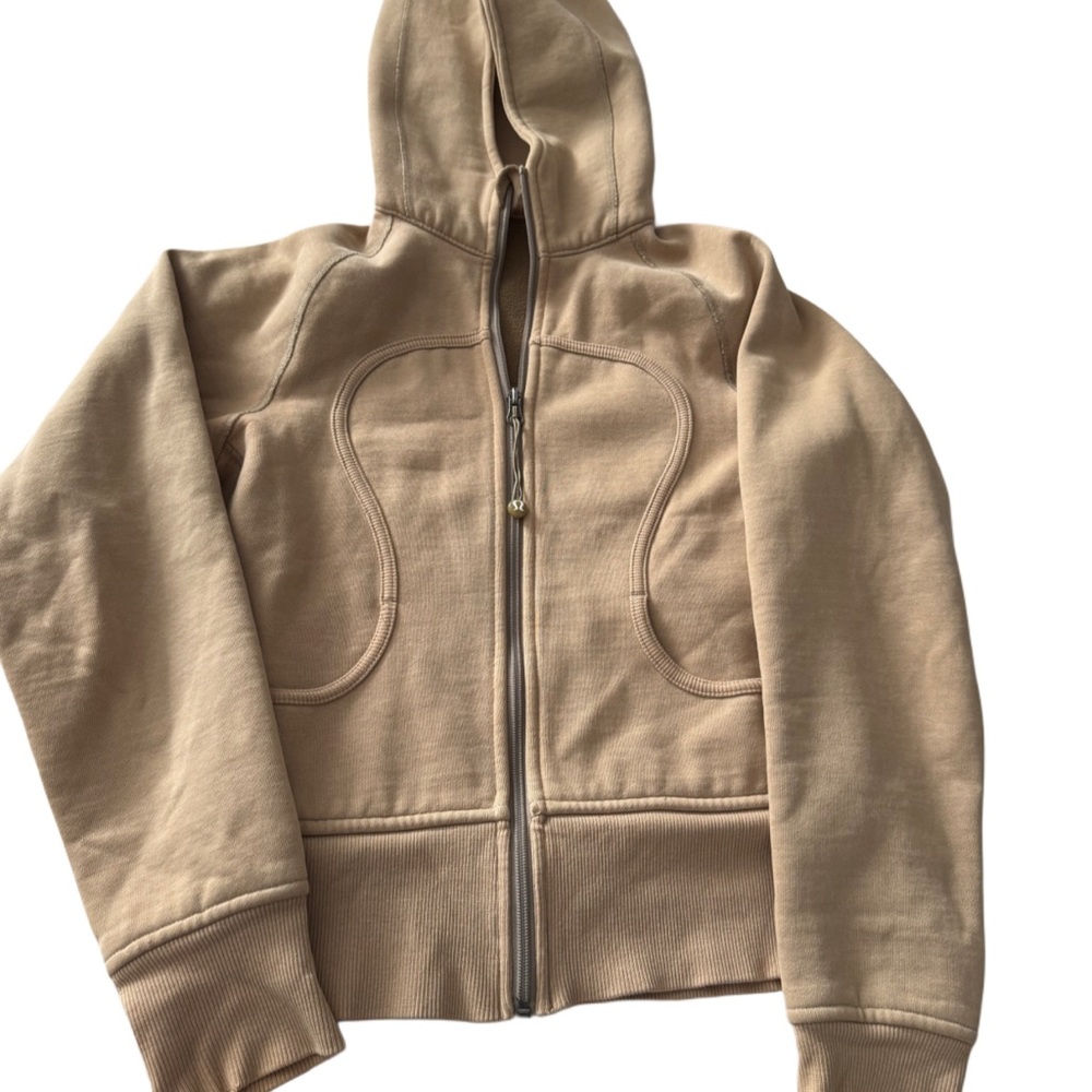 Women’s Tan Hoodie Jacket